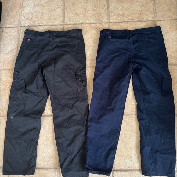 Vintage Set Lot Bundle Of Wrangler Workwear Pants Men 32x30 Cargo Utility - Picture 6 of 9